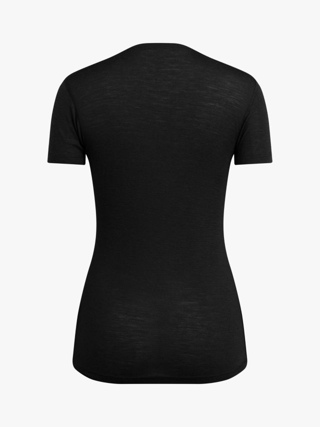 Rapha Merino Short Sleeve Base Layer Cycling Top Black S