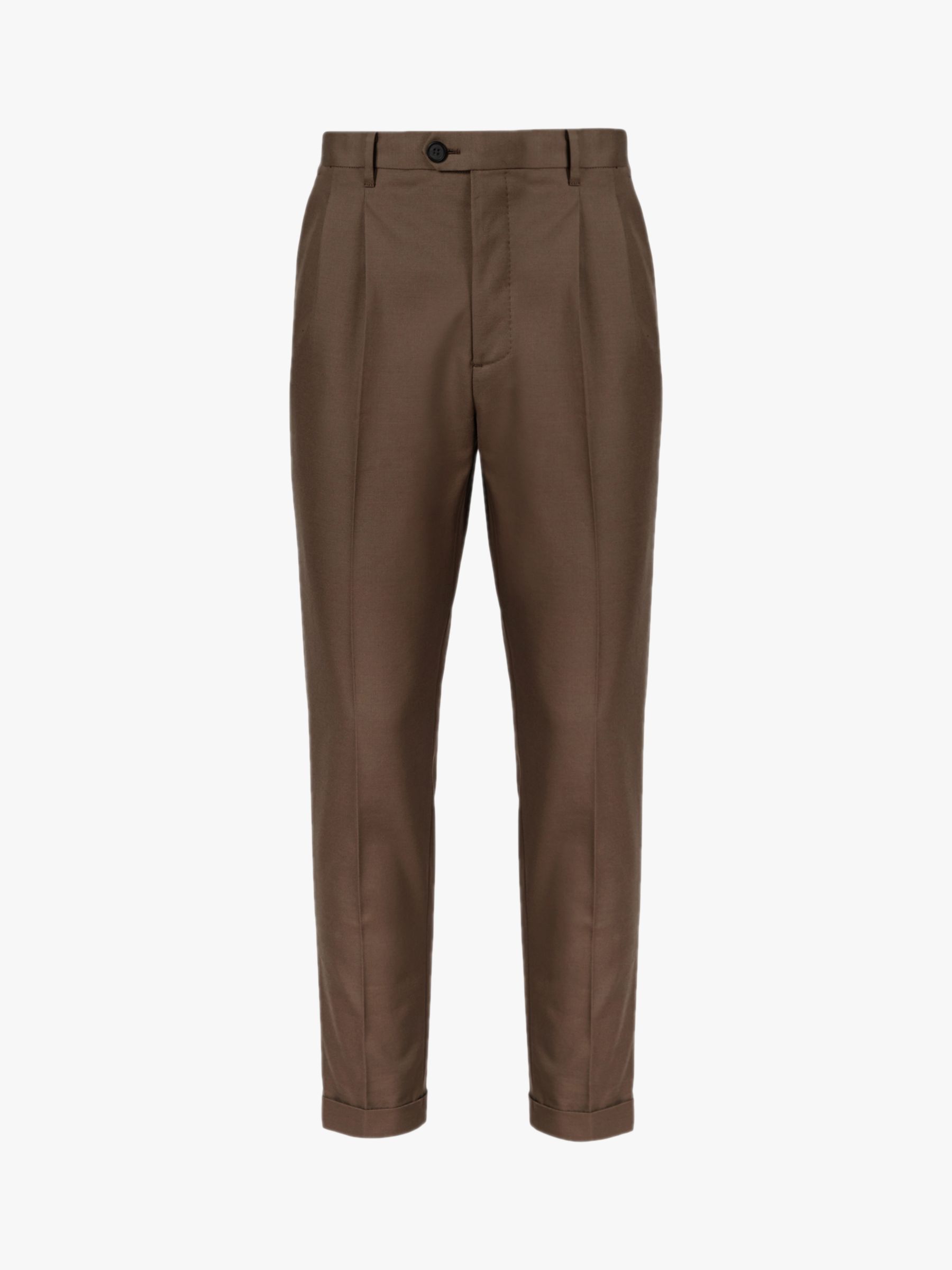 AllSaints Tallis Trousers, Forest Brown