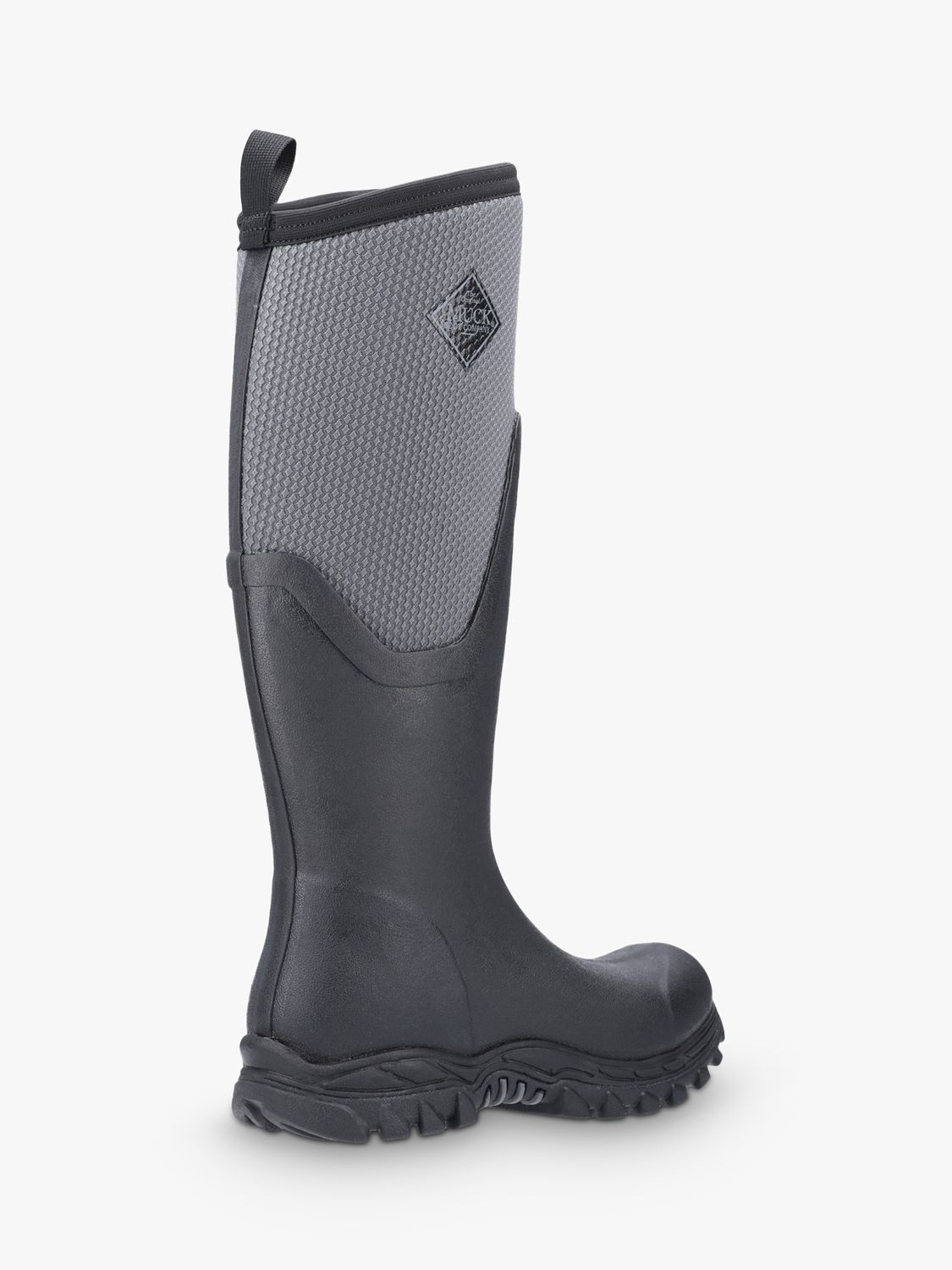 Muck Arctic Sport II Tall Wellington Boots, Black/Grey, 3