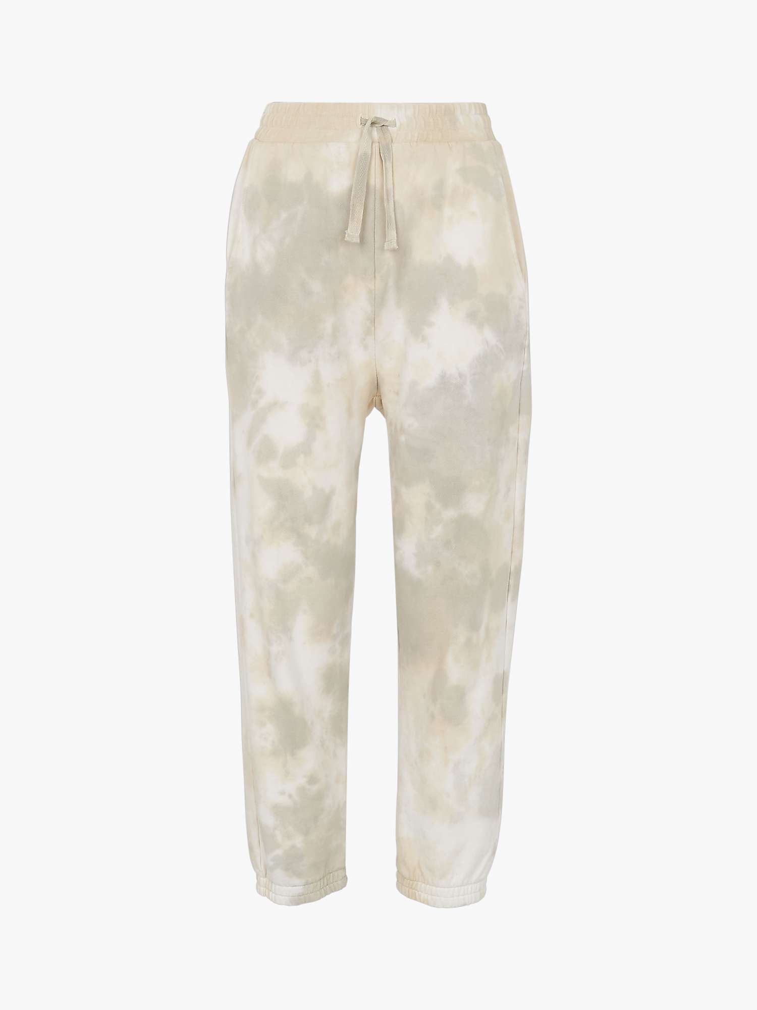 Buy Whistles Tie Dye Joggers, White/Beige Online at johnlewis.com