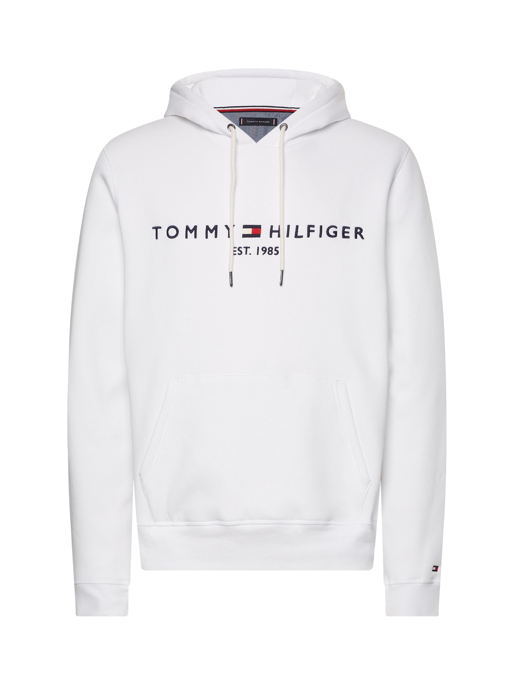 Tommy Hilfiger Men's Logo Hoodie - White - XL