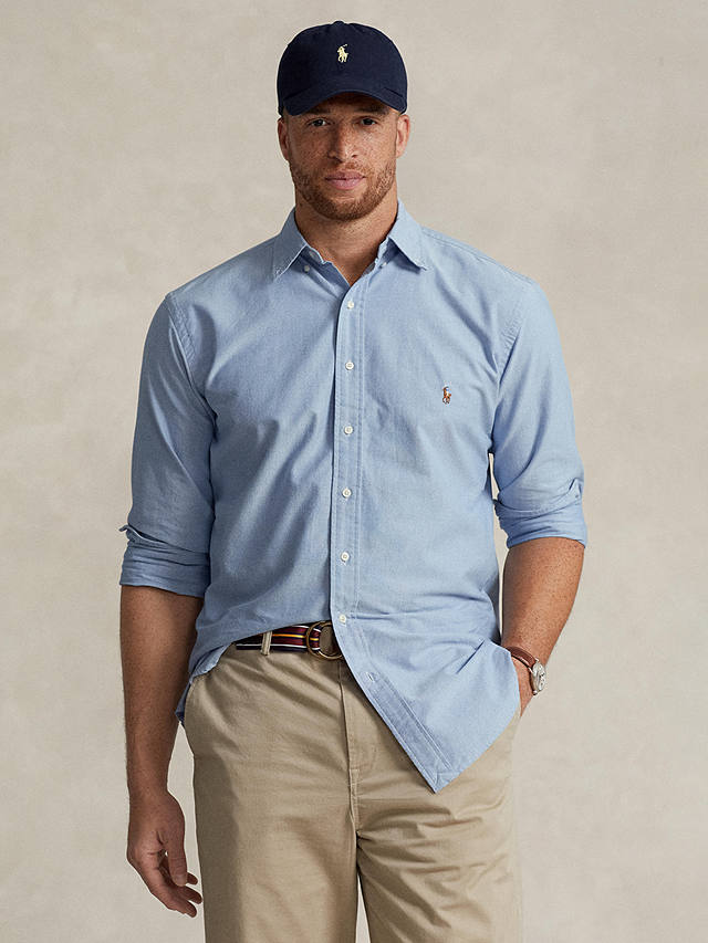 Polo Ralph Lauren Big & Tall Long Sleeve Shirt, Blue