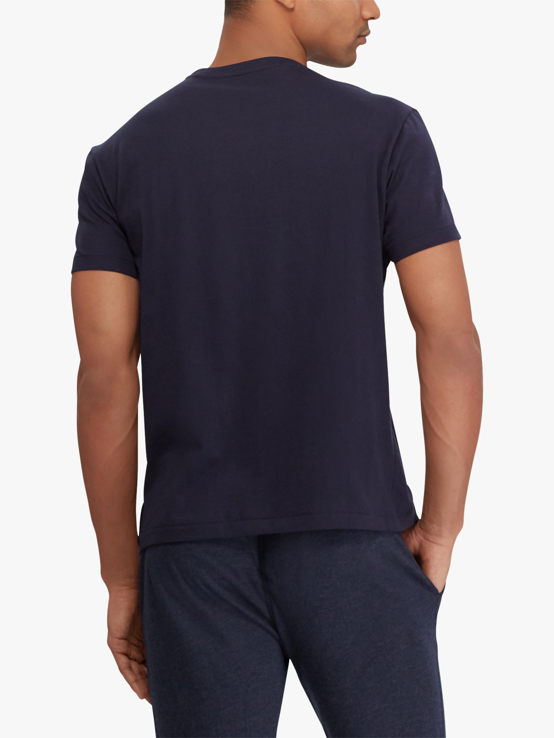 Polo Ralph Lauren Big & Tall Classic Fit Jersey Pocket T-Shirt, Ink, 1XB