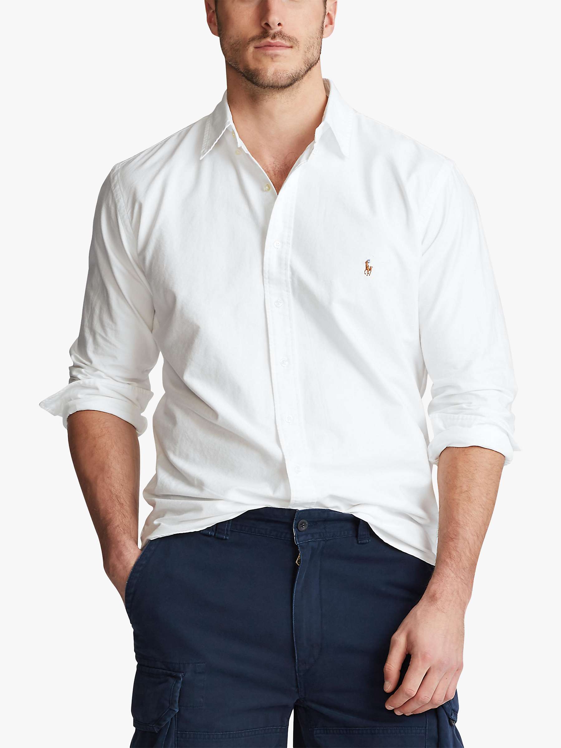 Buy Polo Ralph Lauren Big & Tall Long Sleeve Shirt Online at johnlewis.com