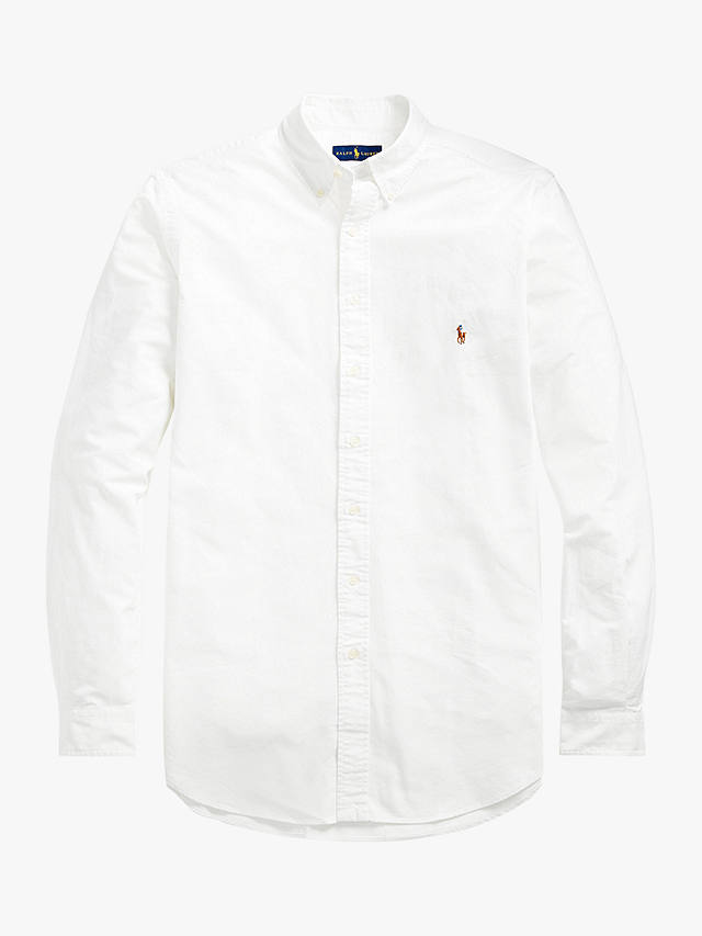 Polo Ralph Lauren Big & Tall Long Sleeve Shirt, White