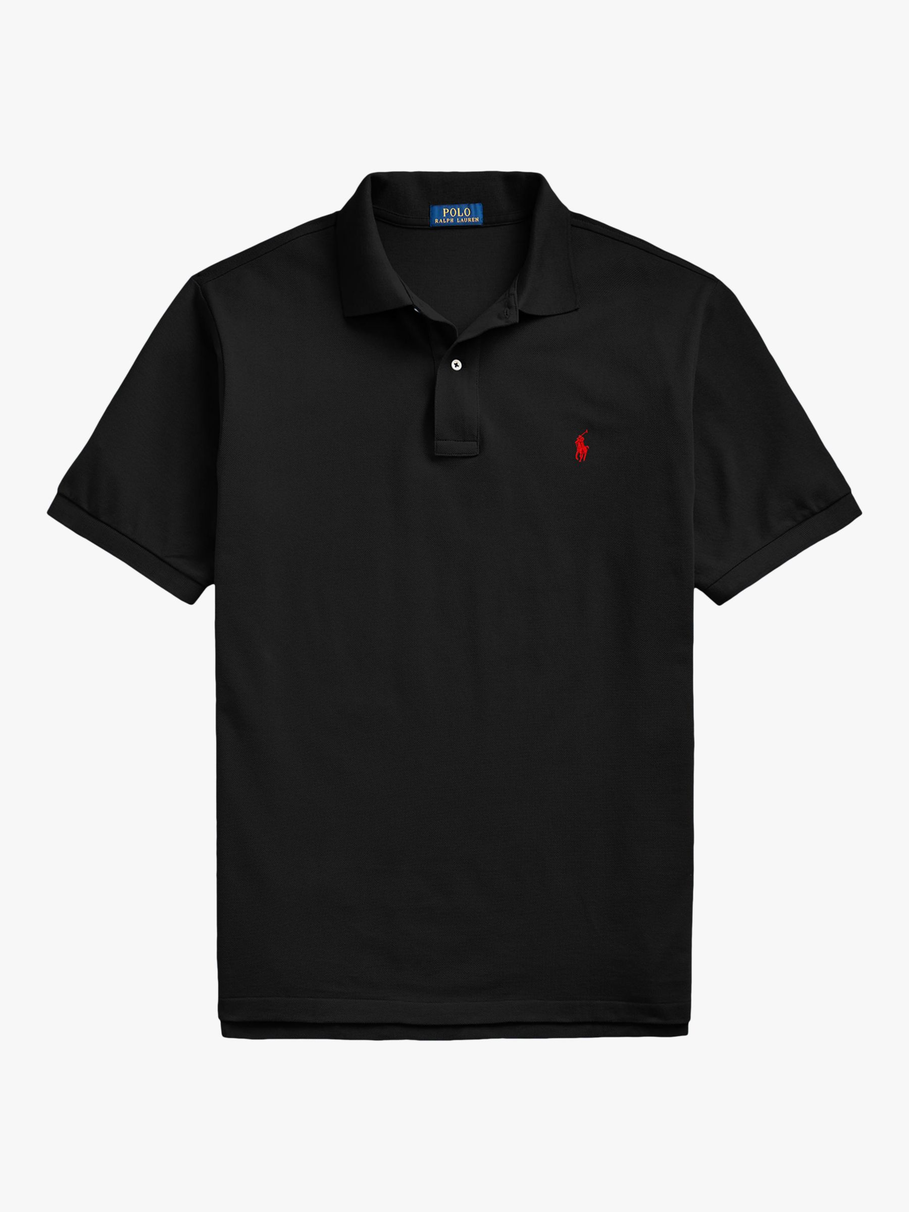 Polo Ralph Lauren Big & Tall Regular Fit Polo Shirt, Polo Black at John  Lewis & Partners