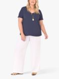 Live Unlimited Curve Wide Leg Trousers, White