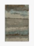 Jaipur Ocean Abstract Stripe Rug, Grey