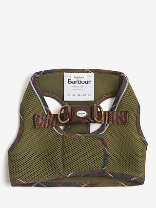 Barbour Mesh Dog Harness, Olive, Small