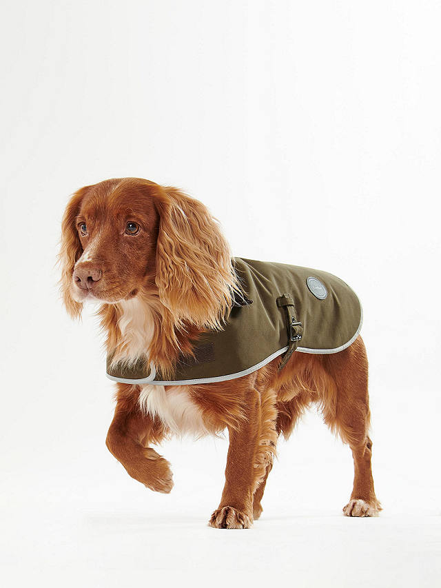 Barbour Waterproof Dog Coat, Olive, Small