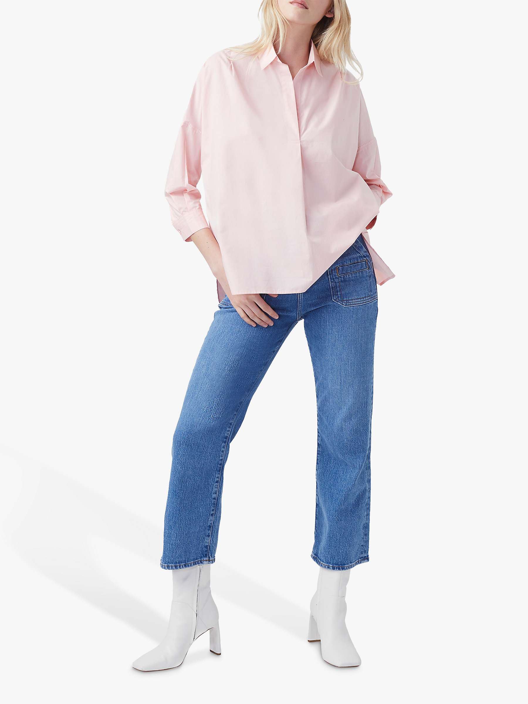 Buy French Connection Rhodes Poplin Shirt Online at johnlewis.com