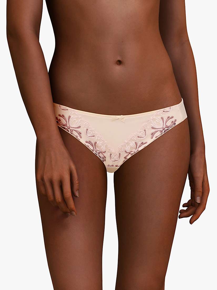 Buy Chantelle Champs Elysees Embroidered Brazilian Knickers Online at johnlewis.com