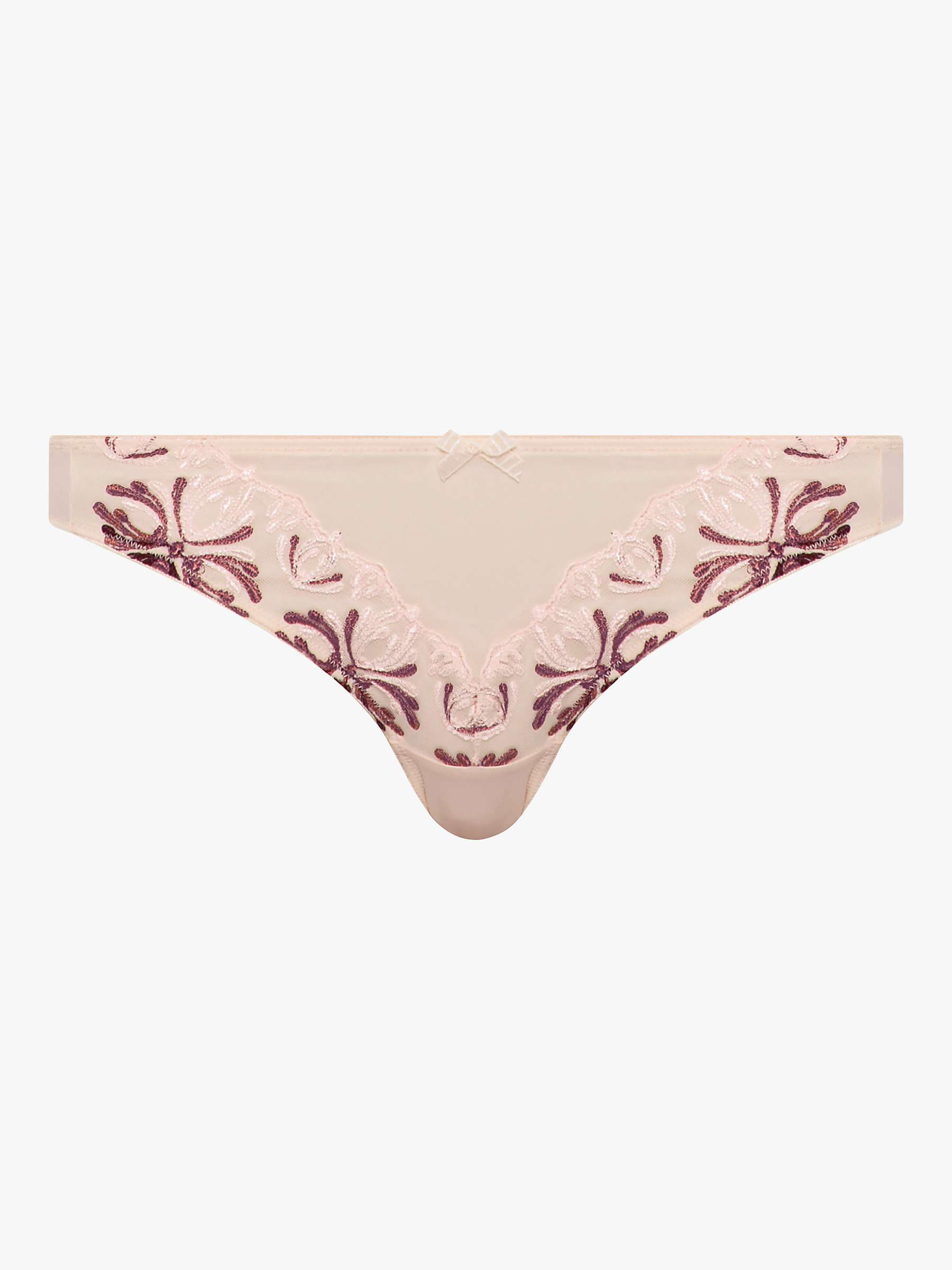 Buy Chantelle Champs Elysees Embroidered Brazilian Knickers Online at johnlewis.com