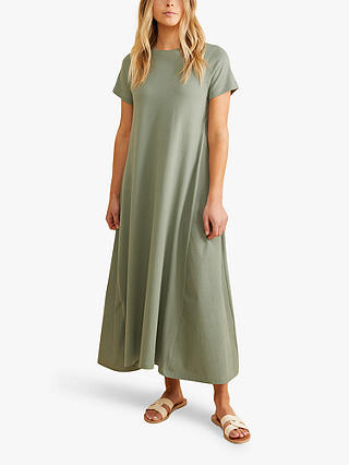 Albaray T-Shirt Maxi Dress, Khaki