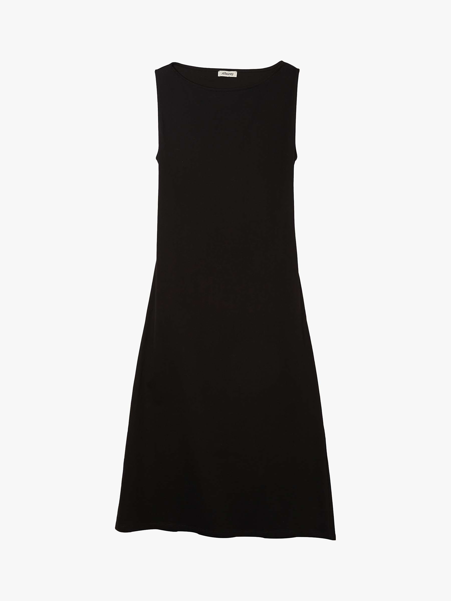 Buy Albaray Open Back Dress, Black Online at johnlewis.com