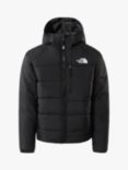 The North Face Kids' Perrito Reversible Jacket, Black/Grey