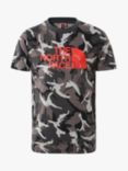 The North Face Kids' Easy Short Sleeve Camo T-Shirt, Multi