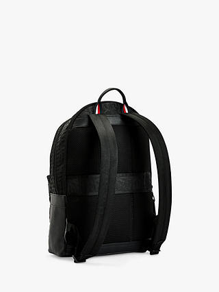 Tommy Hilfiger Elevated Monogram Logo Backpack, Black