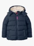 Mini Boden Kids' Cosy Padded Jacket, College Navy