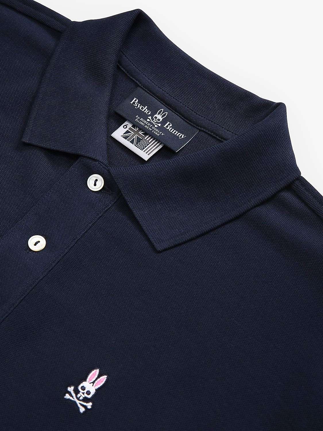 Buy Psycho Bunny Classic Long Sleeve Pique Polo Shirt Online at johnlewis.com