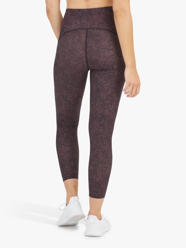 Spanx Booty Boost 7/8 Leggings, Speckled Plum, S