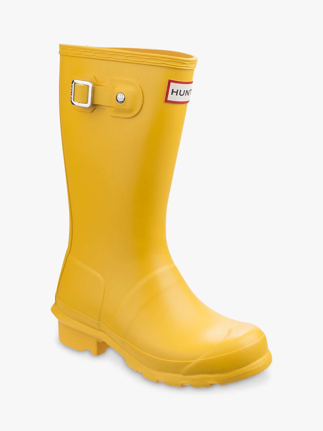 Buy Hunter Kids' Original Wellington Boots, Yellow Online at johnlewis.com