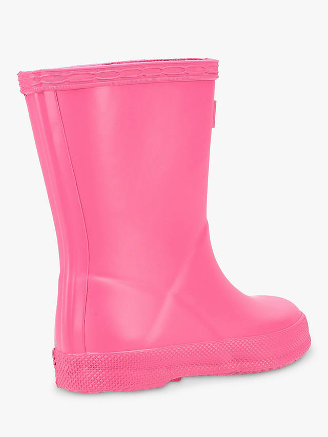 Hunter Kids' First Classic Wellington Boots, Bright Pink