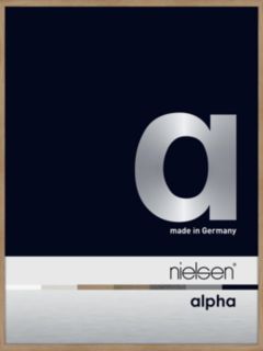 Nielsen Alpha Oak Wood Veneer Poster Frame, Natural Oak, A4 (21 x 30cm)