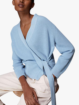 Whistles Wrap Over Ballet Cardigan
