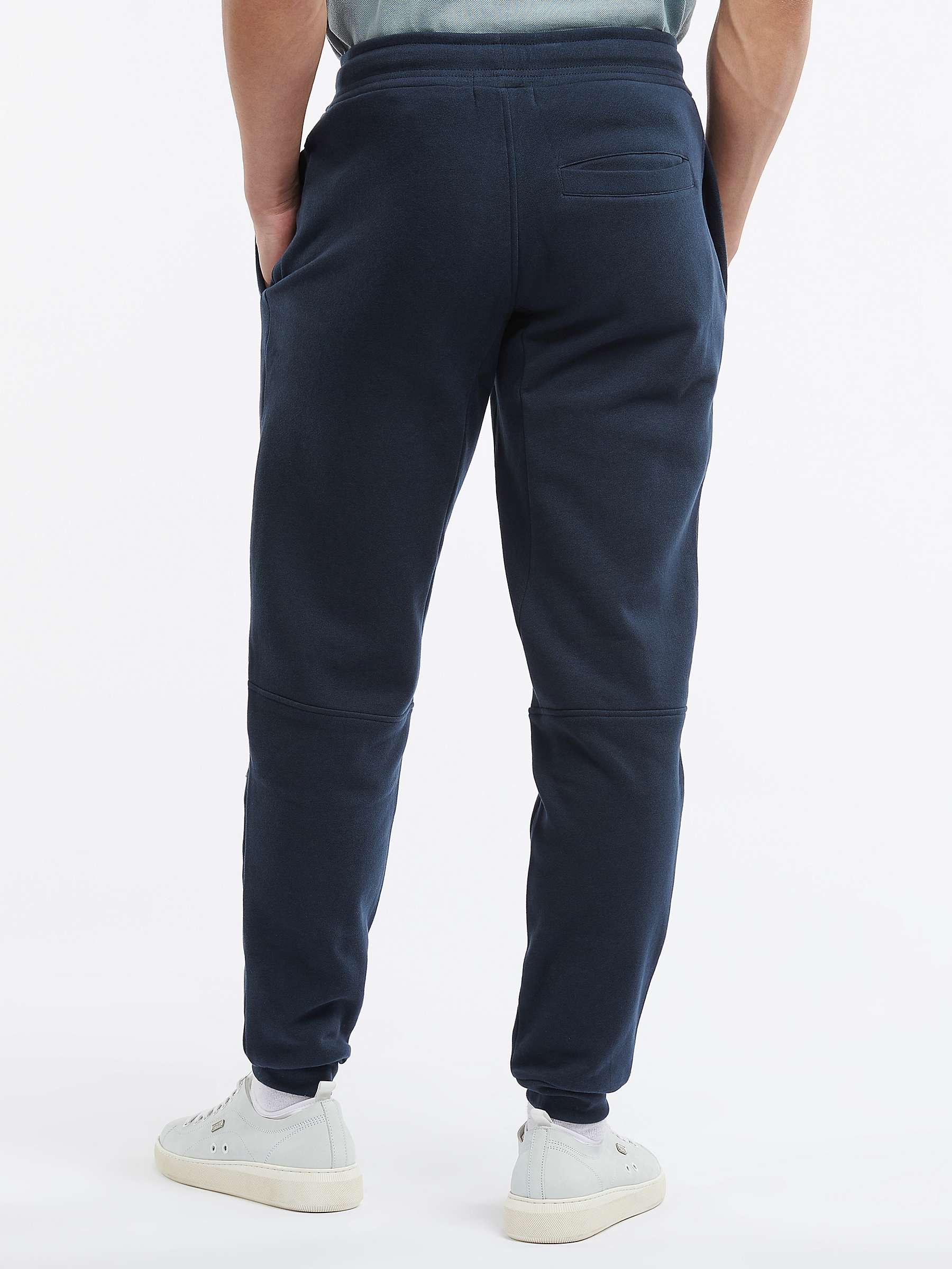 Barbour International Sports Jersey Joggers, Navy at John Lewis & Partners