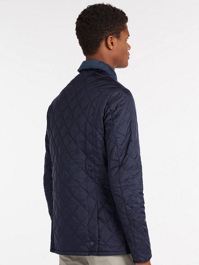 Barbour Heritage Liddesdale Quilted Jacket, Navy at John Lewis & Partners