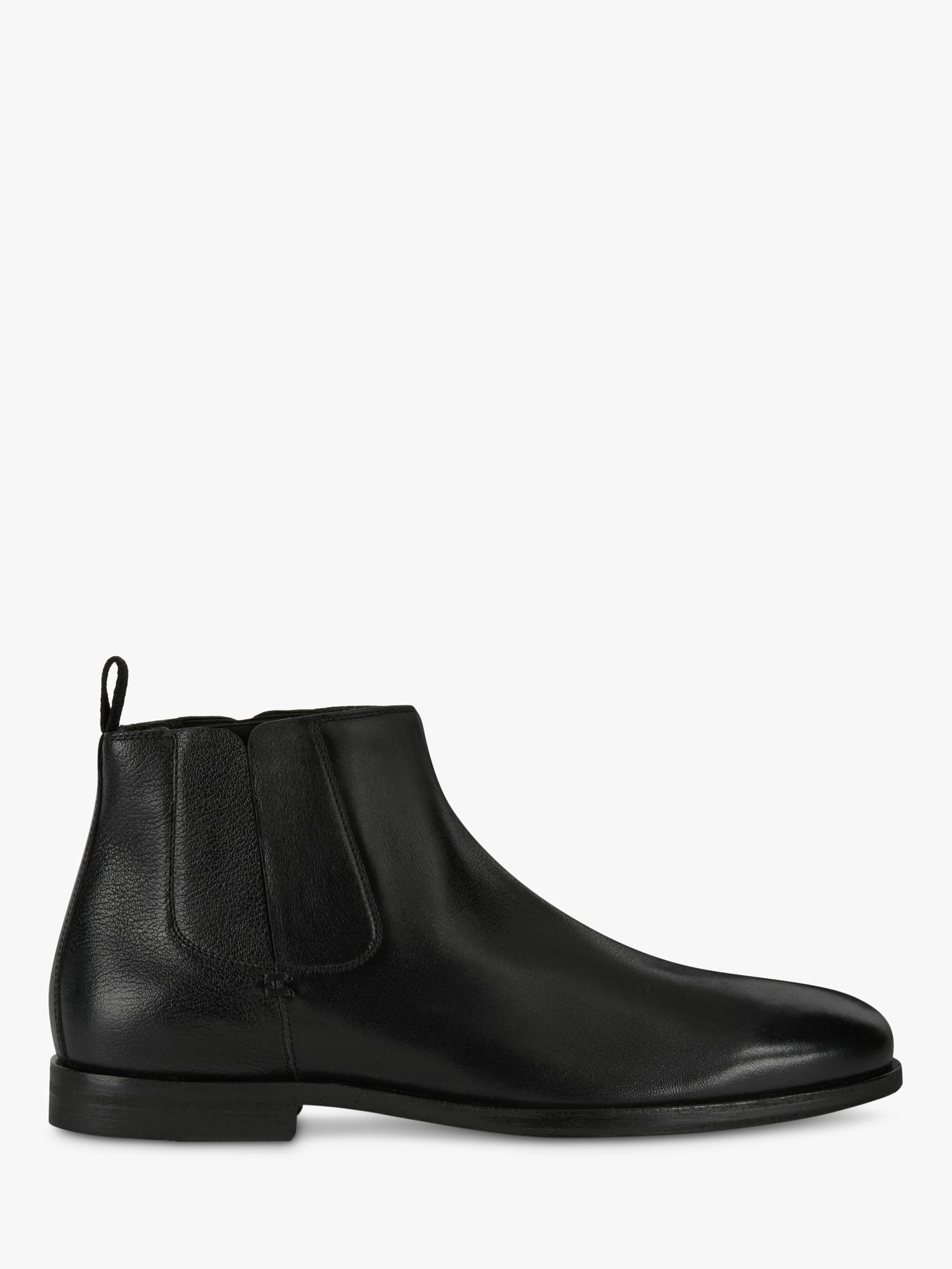 Geox Bayle Leather Chelsea Boots, Black