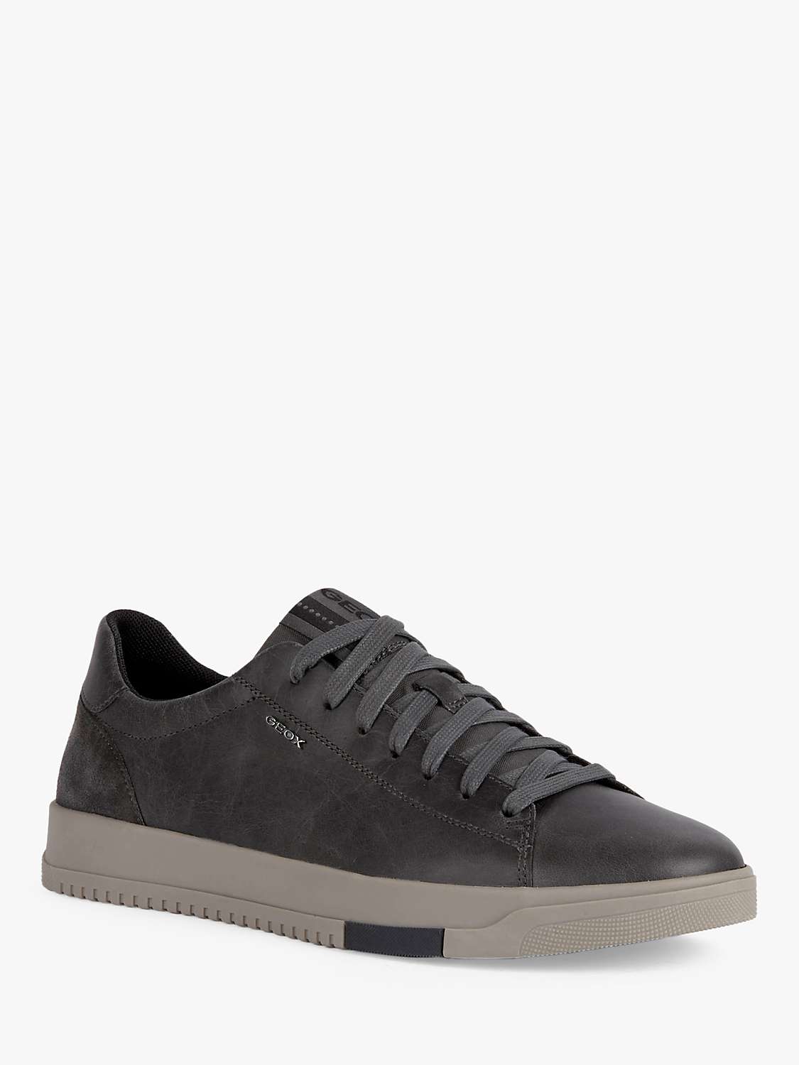 Buy Geox Segnale Leather Trainers Online at johnlewis.com