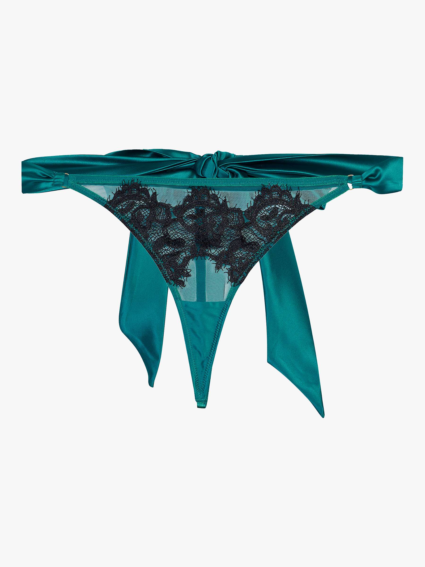 Buy Playful Promises Anneliese Thong, Teal Online at johnlewis.com