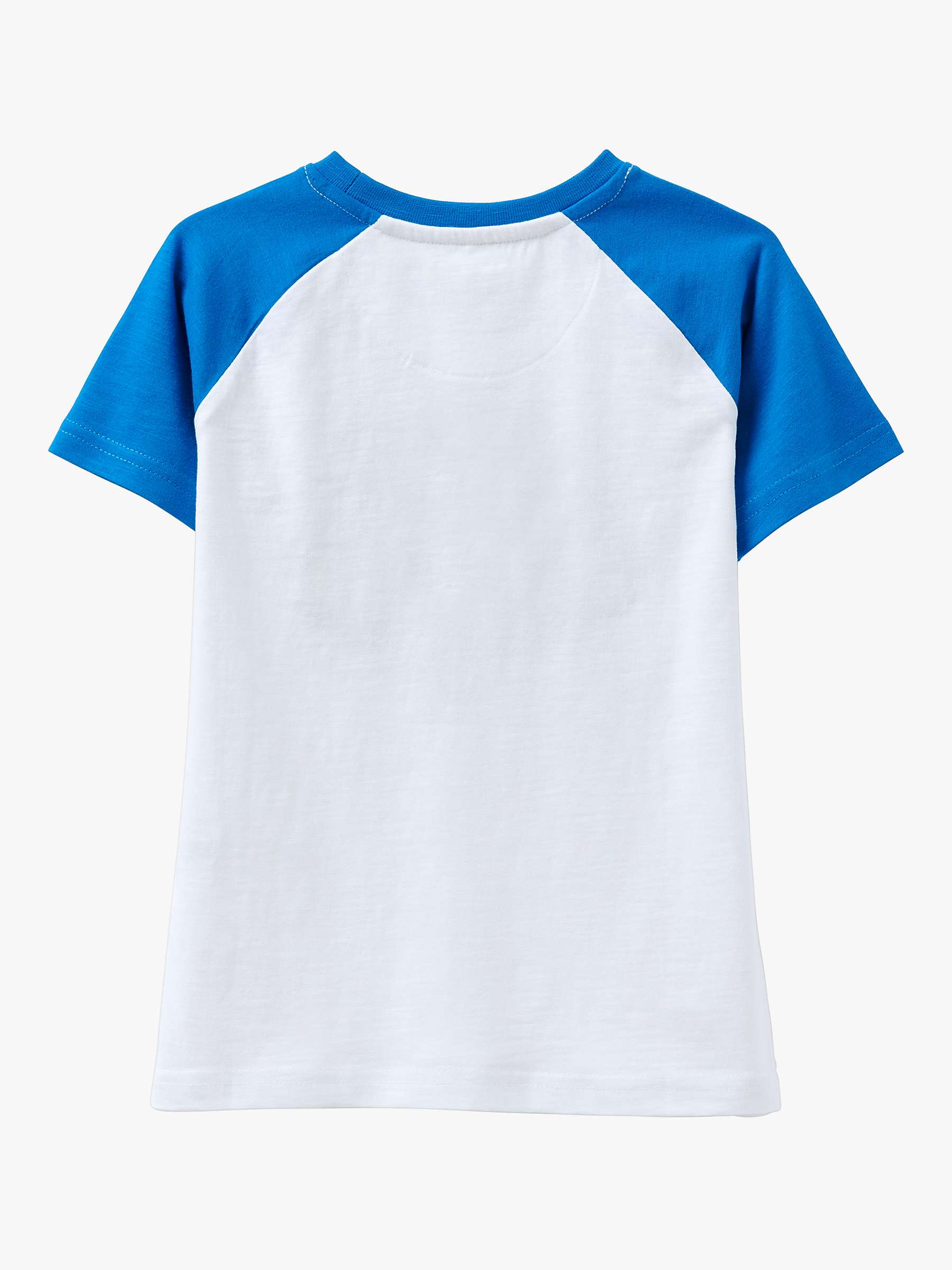 Buy Crew Clothing Kids' Campervan T-Shirt, White/Blue Online at johnlewis.com