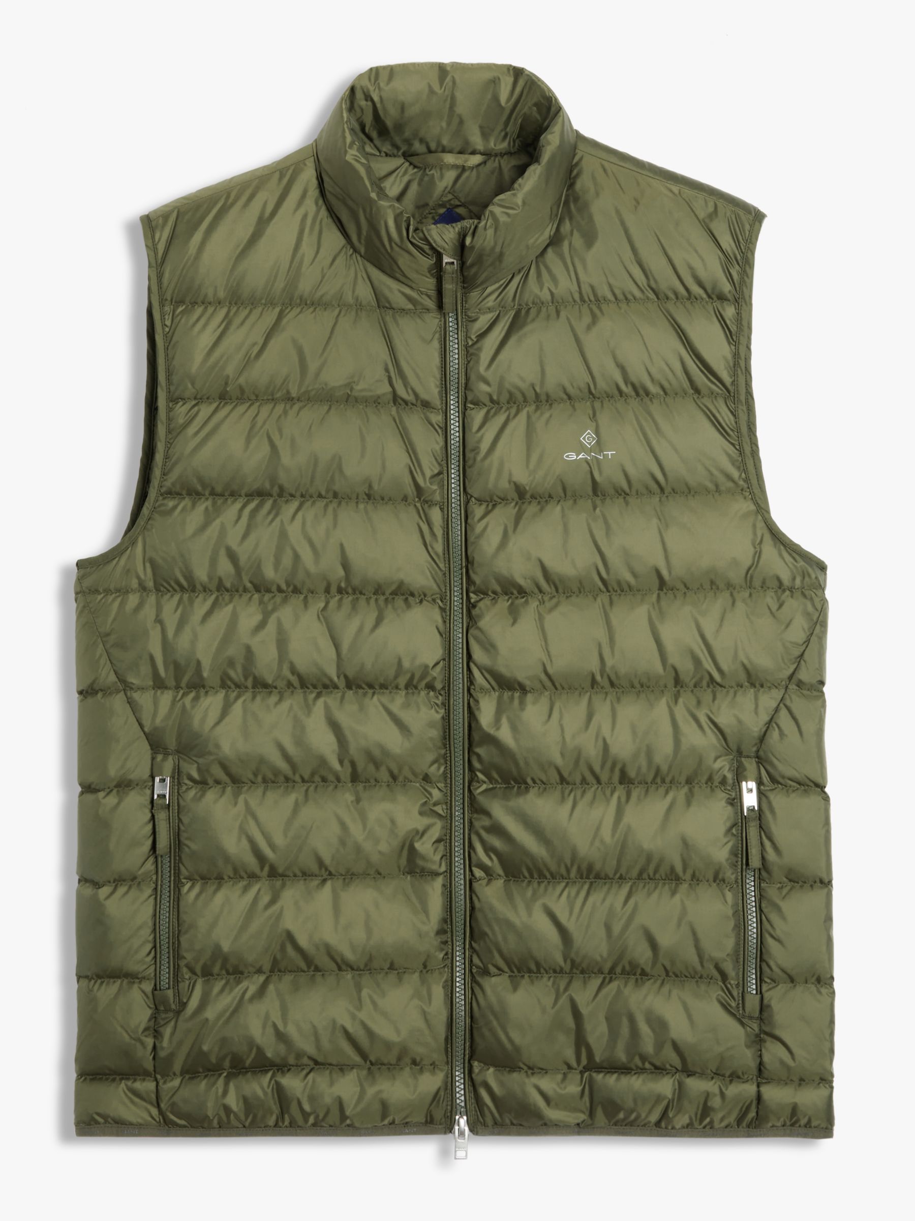 GANT Light Down Gilet, Racing Green