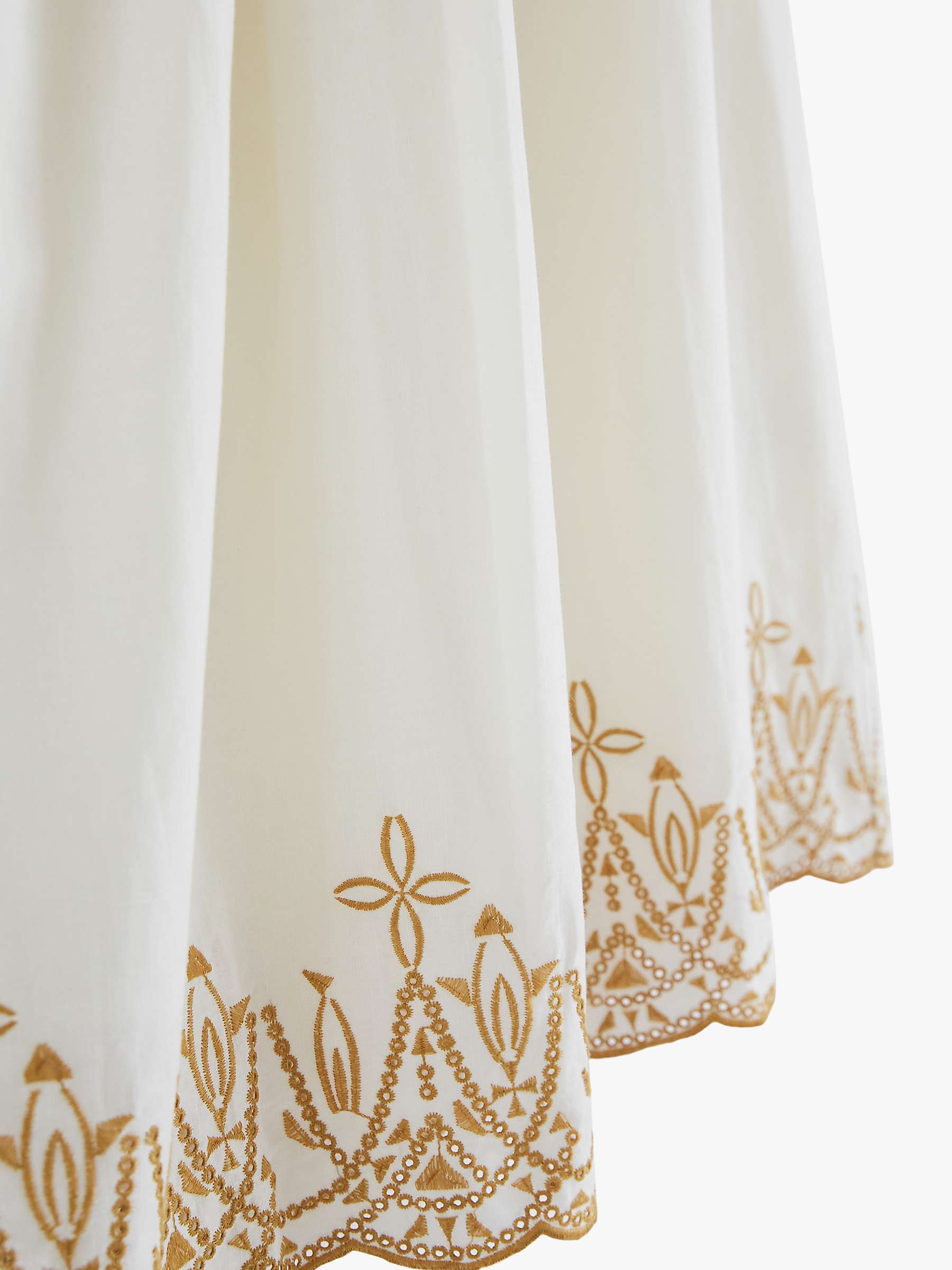 Buy White Stuff Fern Embroidered Skirt, Multi Online at johnlewis.com