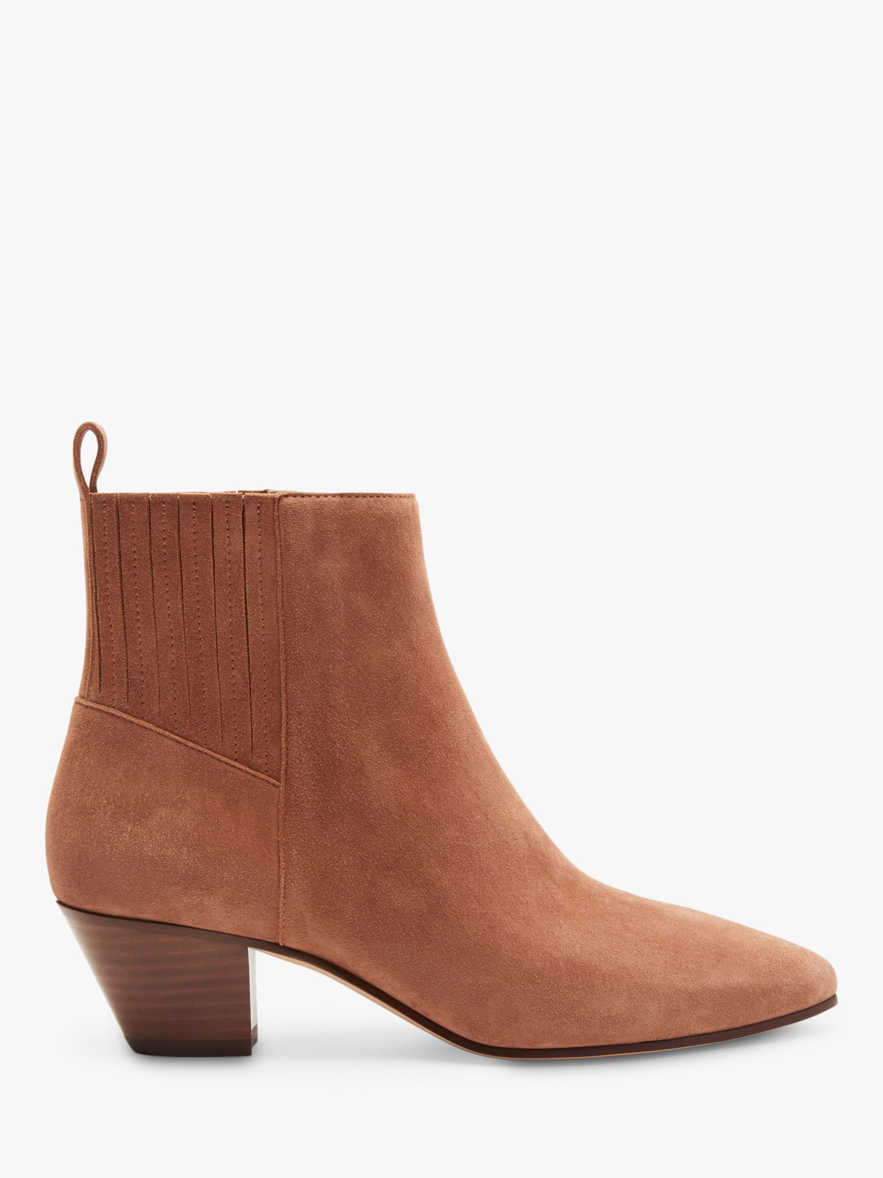 Boden Western Suede Ankle Boots