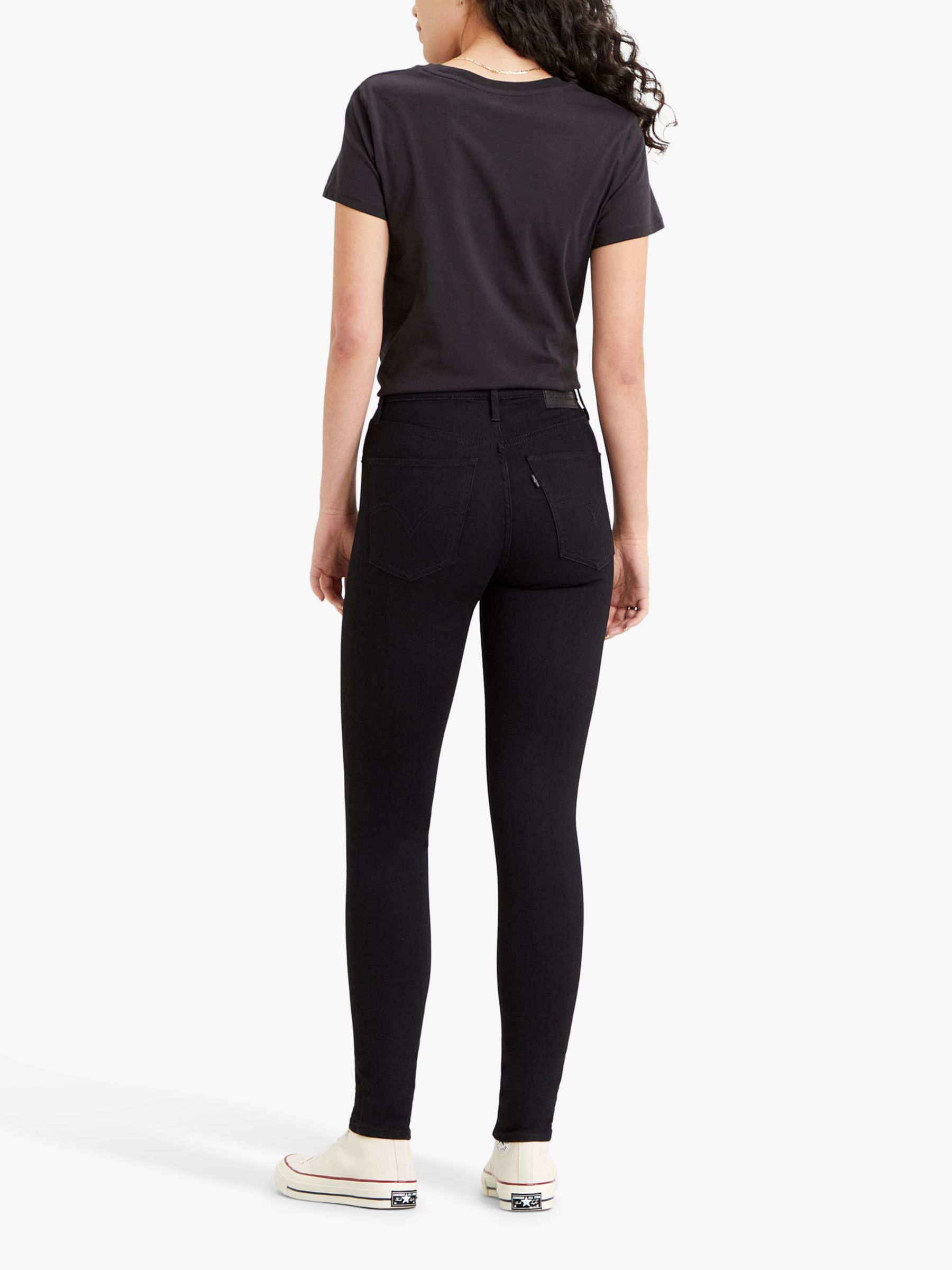 Levi's Mile High Extra High Rise Super Skinny Jeans at John Lewis & Partners