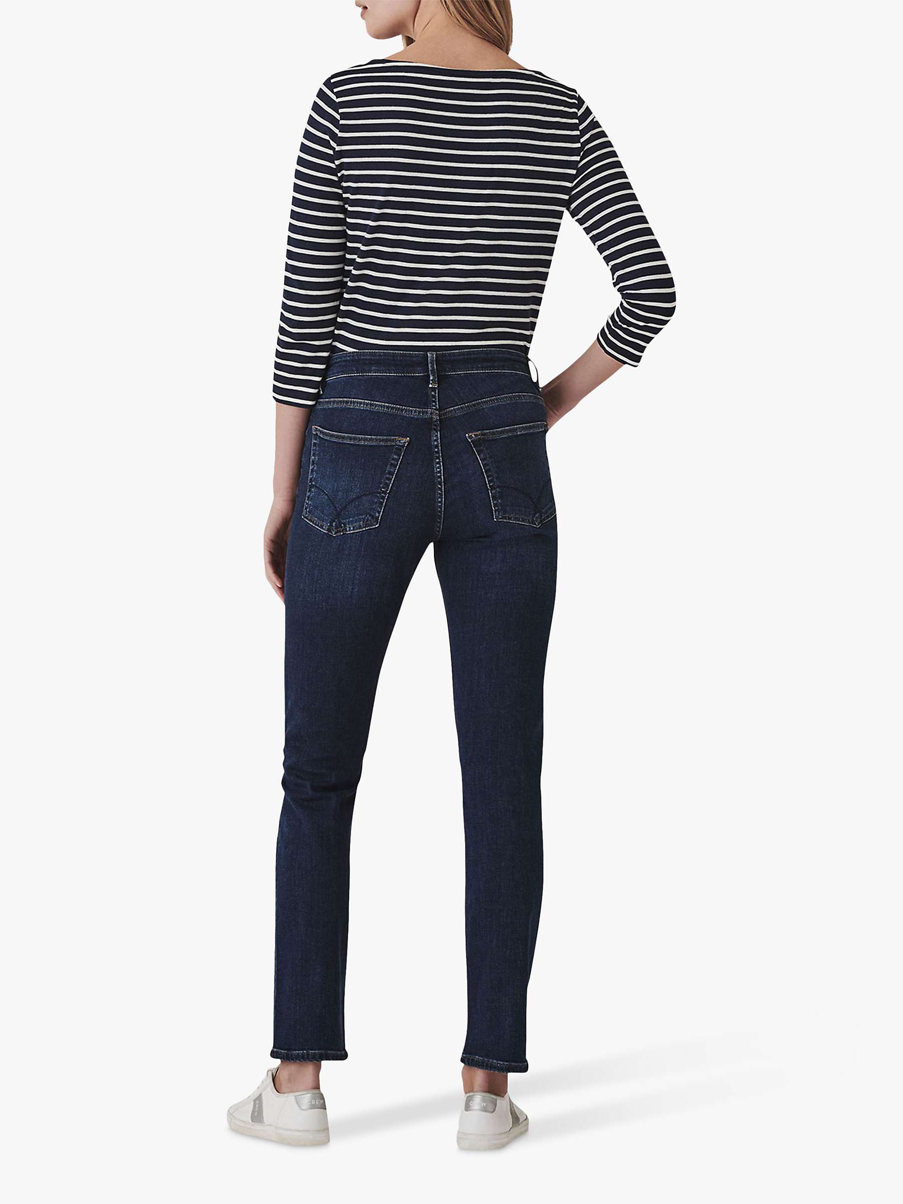Buy Crew Clothing Straight Slim Leg Jeans Online at johnlewis.com