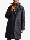 Boden Bamburgh Raincoat, Navy/Khaki