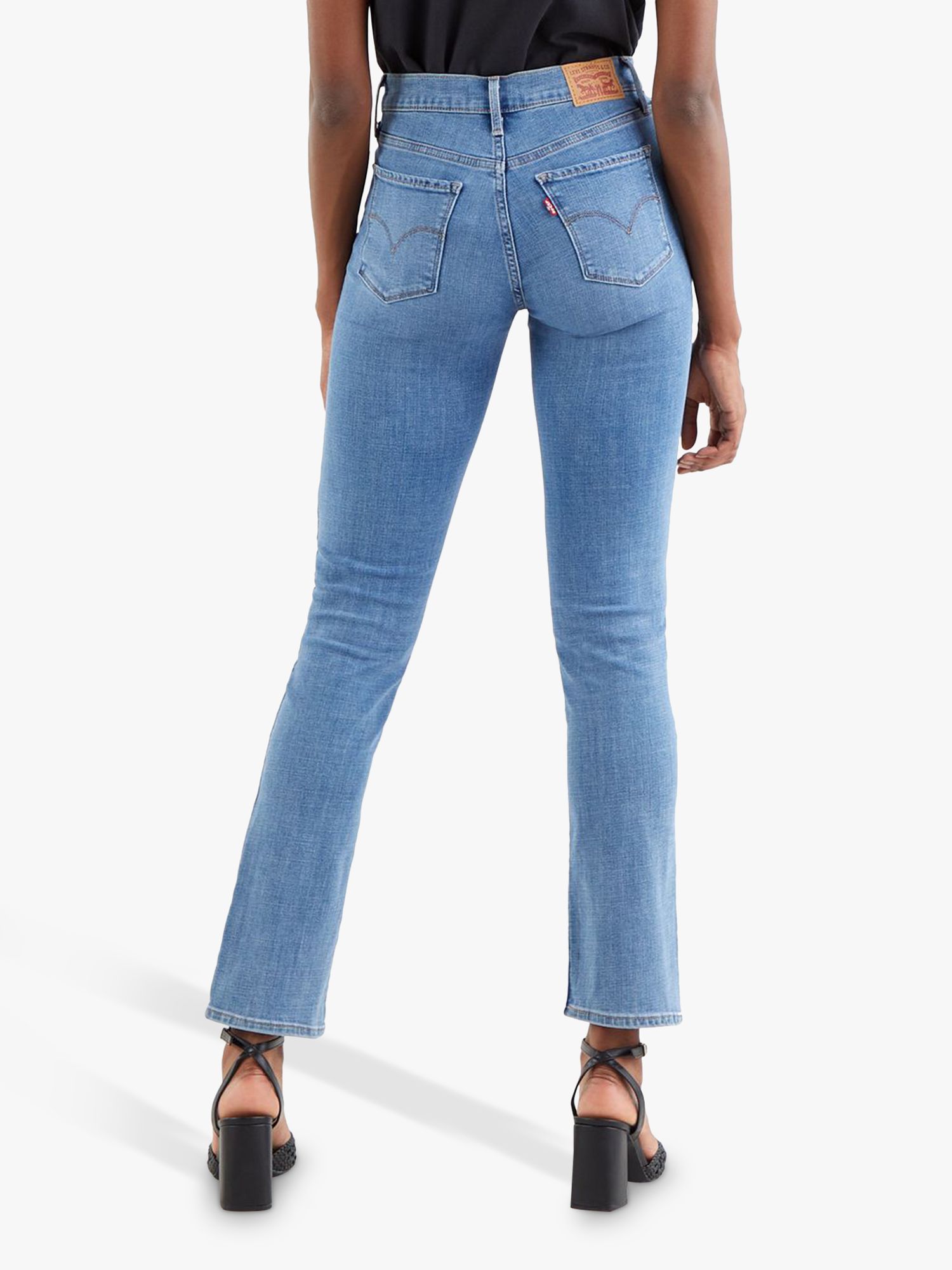 Levi's 314 Shaping Straight Cut Jeans, Slate Mystery at John Lewis ...