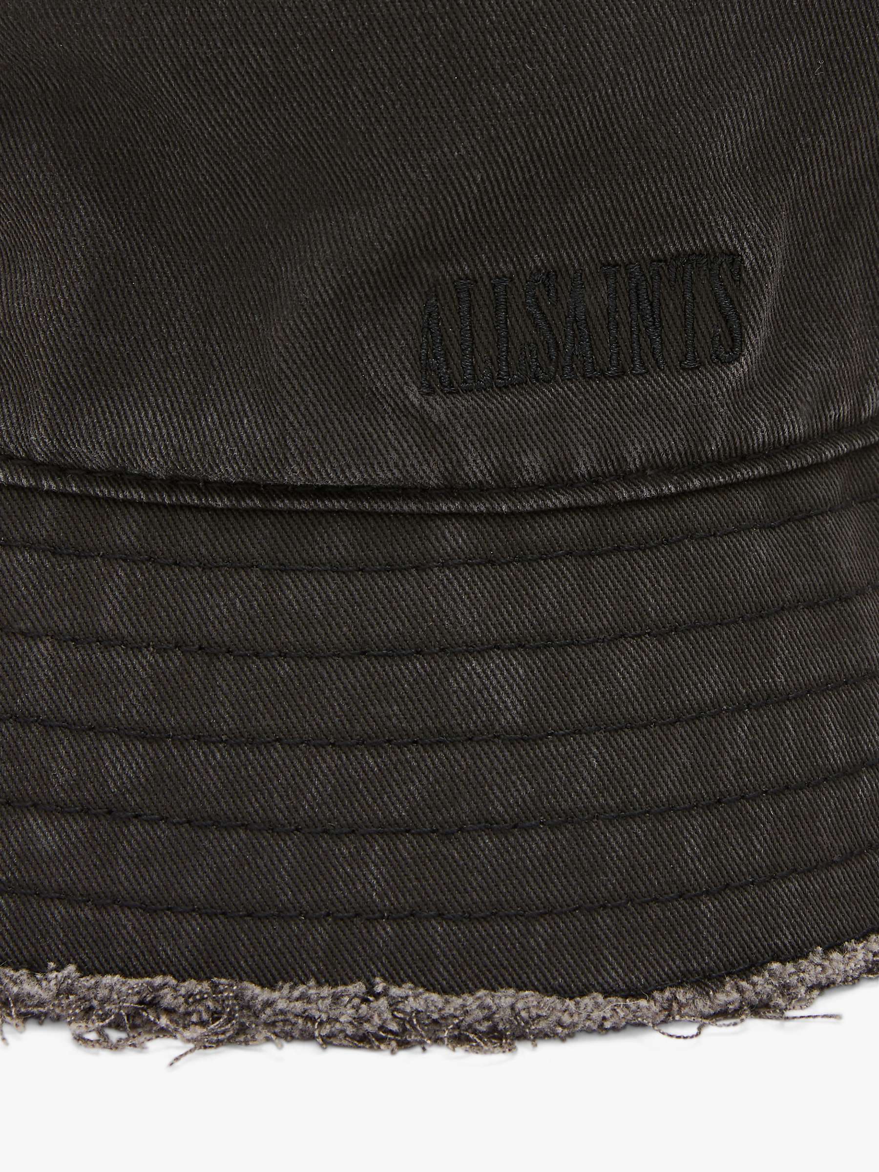 Buy AllSaints Skye Bucket Hat, Washed Black Online at johnlewis.com