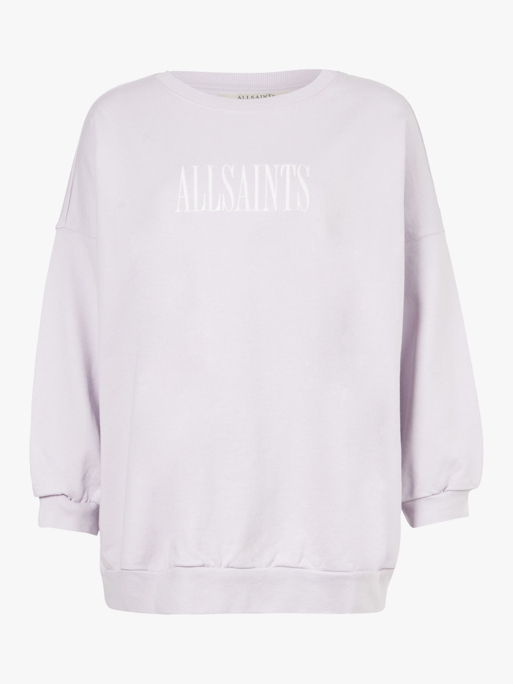 AllSaints Stamp Storn Sweatshirt, Misty Lilac