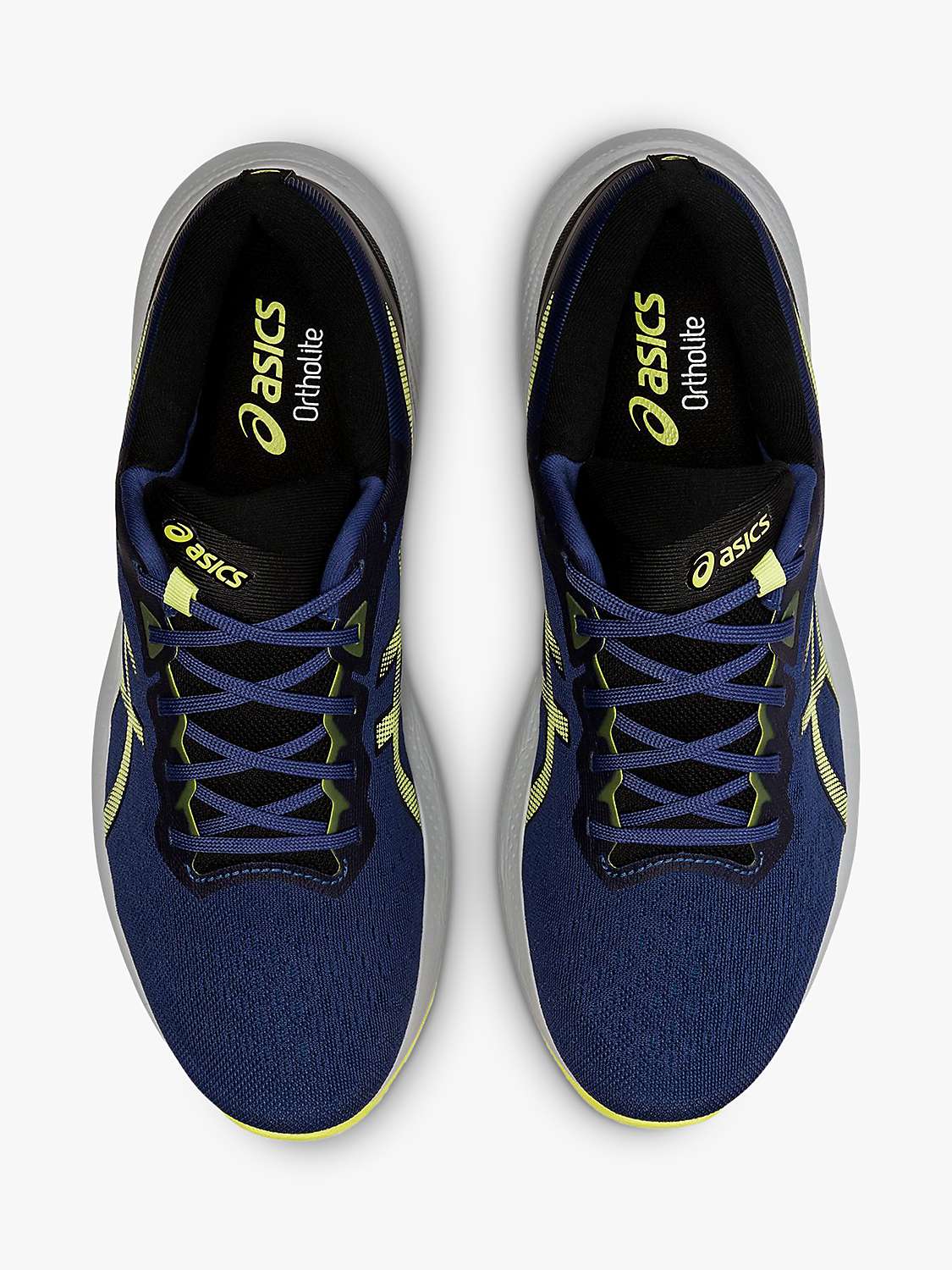 ASICS GEL-PULSE 13 Men's Running Shoes, Thunder Blue/Glow Yellow at ...