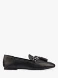 Clarks Pure 2 Leather Tassel Loafers, Black