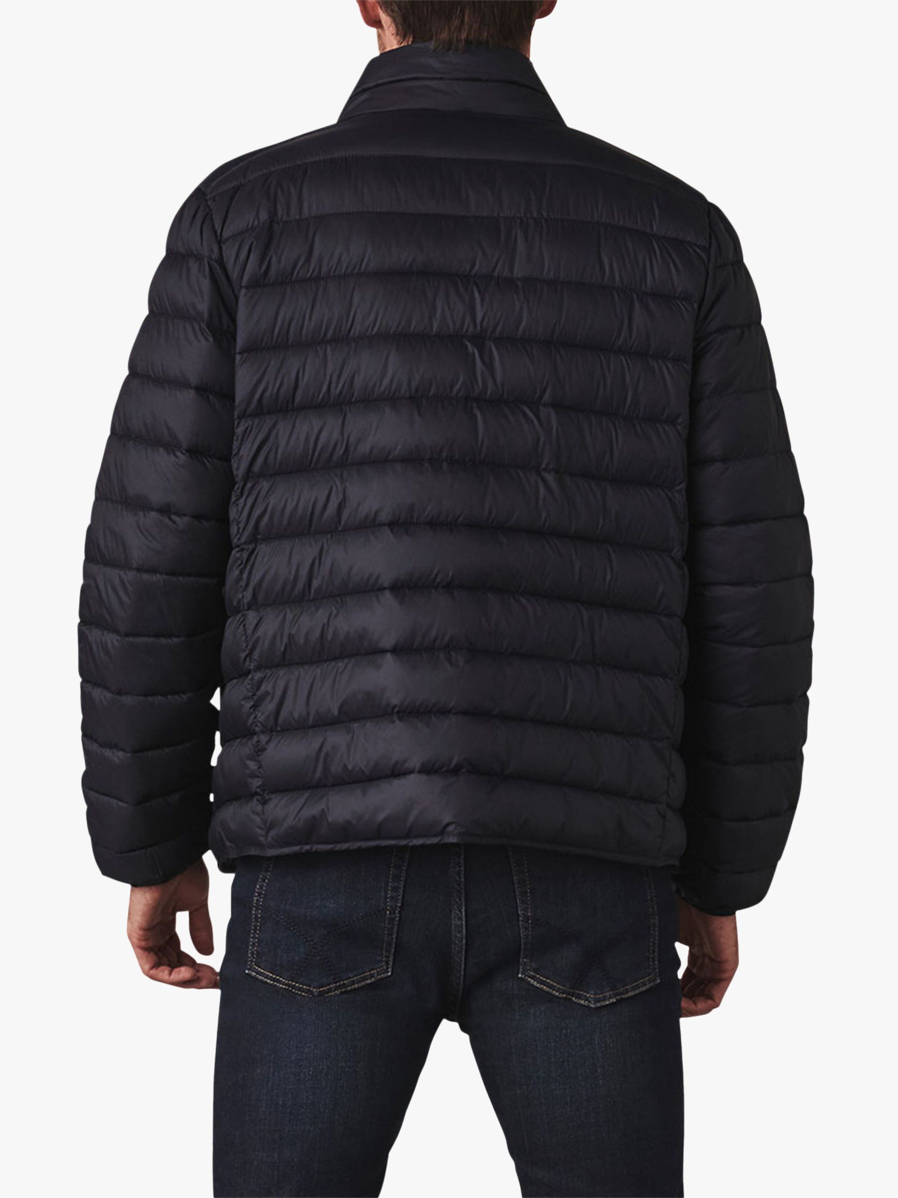 Crew Clothing Lowther Lightweight Jacket, Dark Navy at John Lewis ...