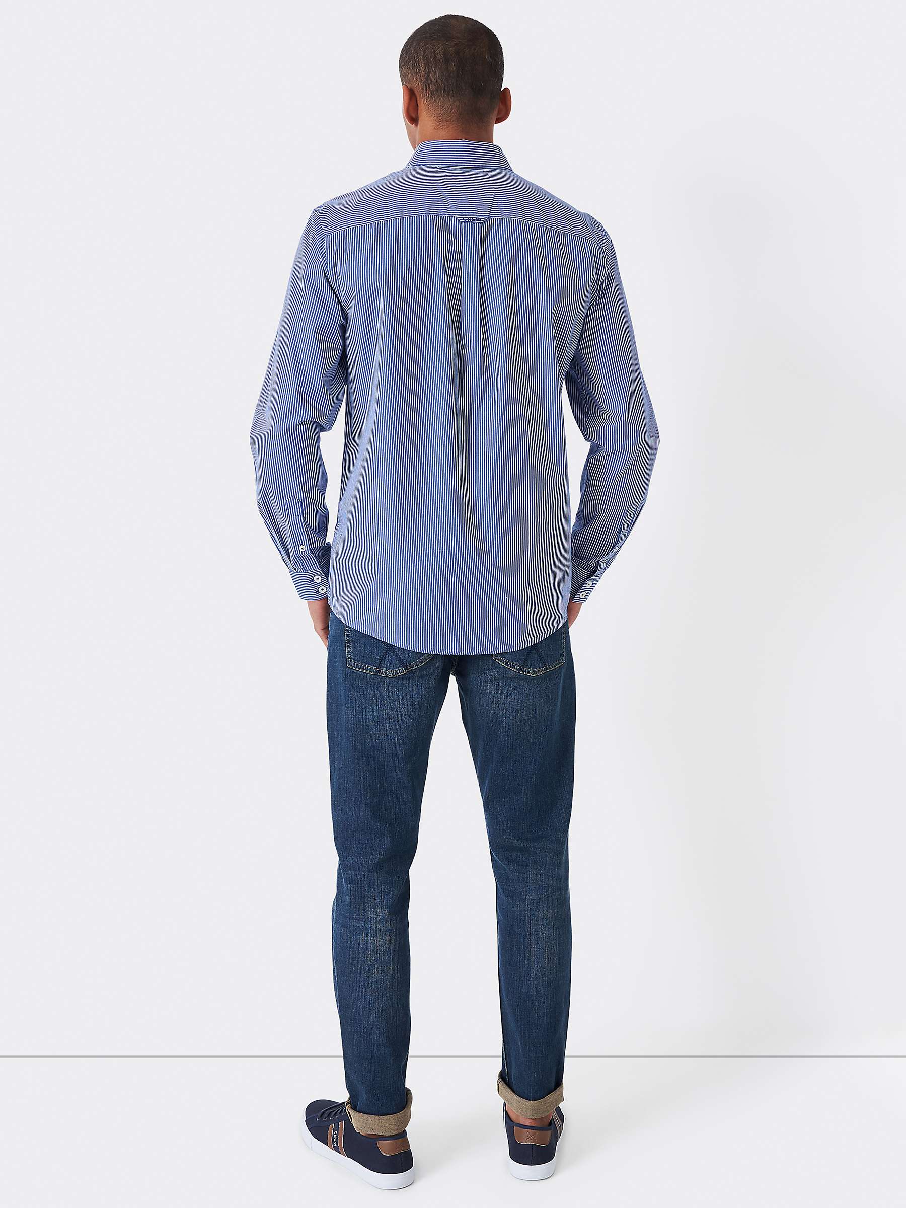 Buy Crew Clothing Classic Micro Stripe Shirt Online at johnlewis.com