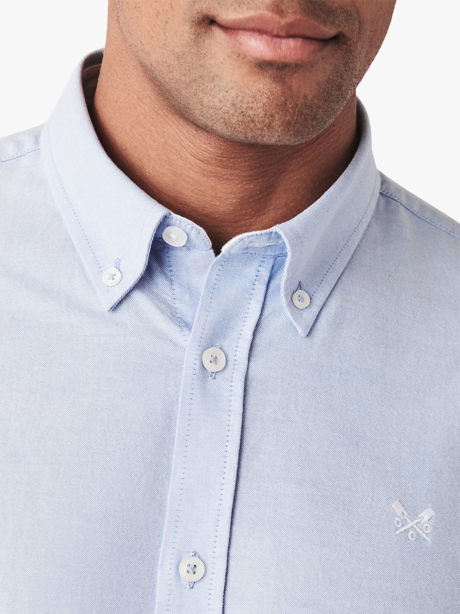 Buy Crew Clothing Slim Fit Long Sleeve Oxford Shirt Online at johnlewis.com