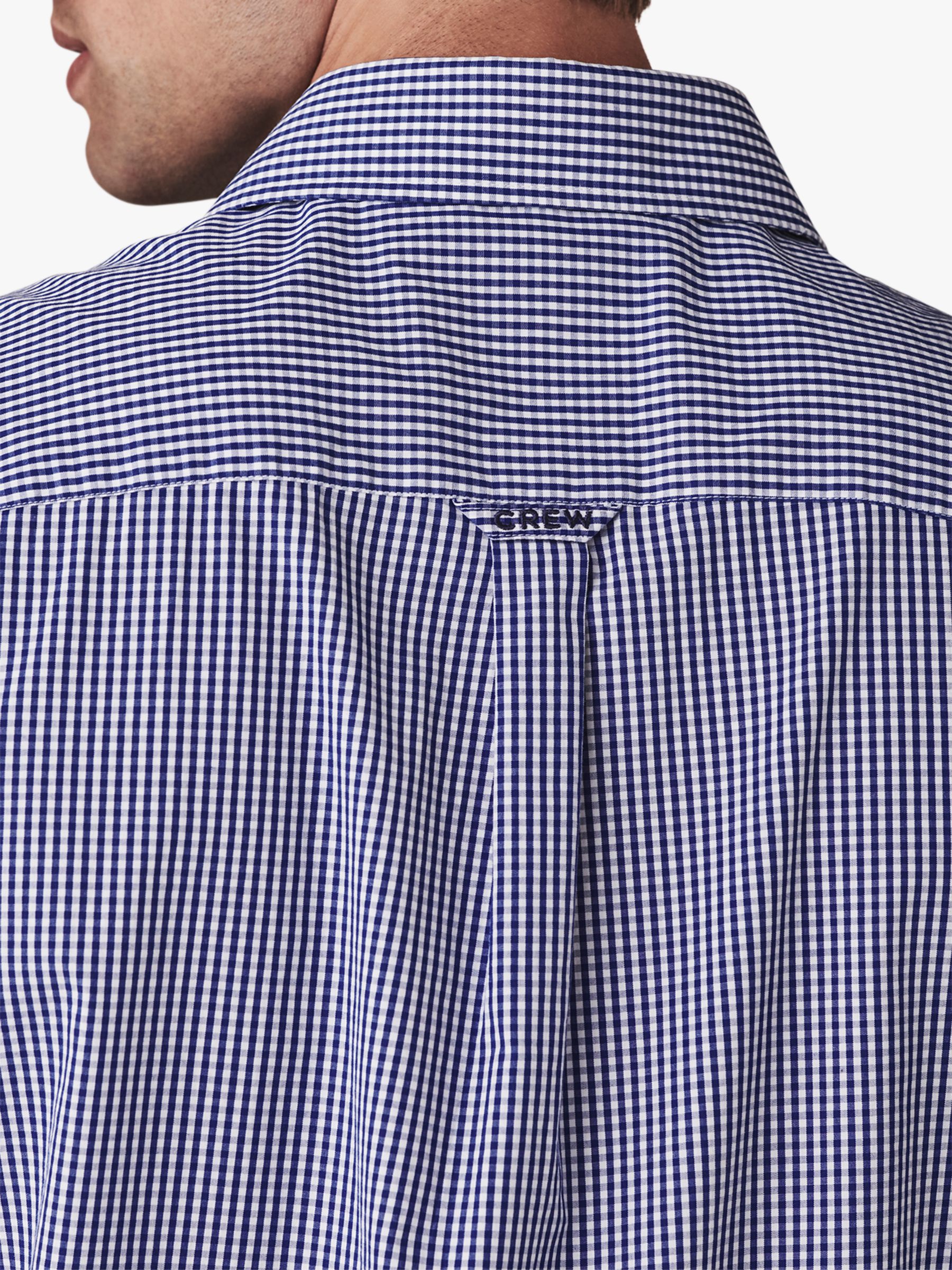 Buy Crew Clothing Classic Micro Gingham Check Shirt Online at johnlewis.com